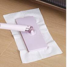 Multifunctional Mop, Multi-Purpose Disposable Towel Mop, Long Handle, No Hand Washing, Clip-On Towel Mop, Suitable For Bathroom, Toilet, Kitchen, Glass, Wall Dusting - Plastic Material, Essential Home Cleaning Tool - A - View 10