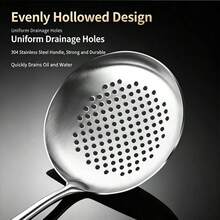 1/4pcs Stainless Steel Kitchen Utensil Set, Chinese Style Wok Spatula Spoon Scraper, Home Cooking Buffet Restaurant Party Baking Service Tools, Christmas Holiday Kitchen Decor Gift - Multicolor - View 6
