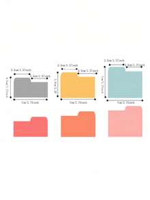 1 pieza Notas adhesivas de pestañas de índice de 6 unicolor, marcadores de página autoadhesivos reutilizables, adecuados para clasificación y marcado de cuadernos, agendas y diarios - Notas adhesivas de colores - Ver 3