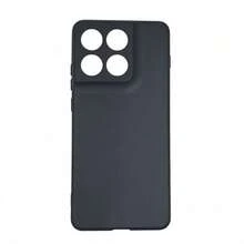 Matte Black Fingerprint-Free Phone Case For Moto Series Anti-Slip Grease Resistant Flexible TPU Shell With Raised Camera & Screen Edge Shock Absorbing Precise Cutouts Full Body Protection - Black - View 6