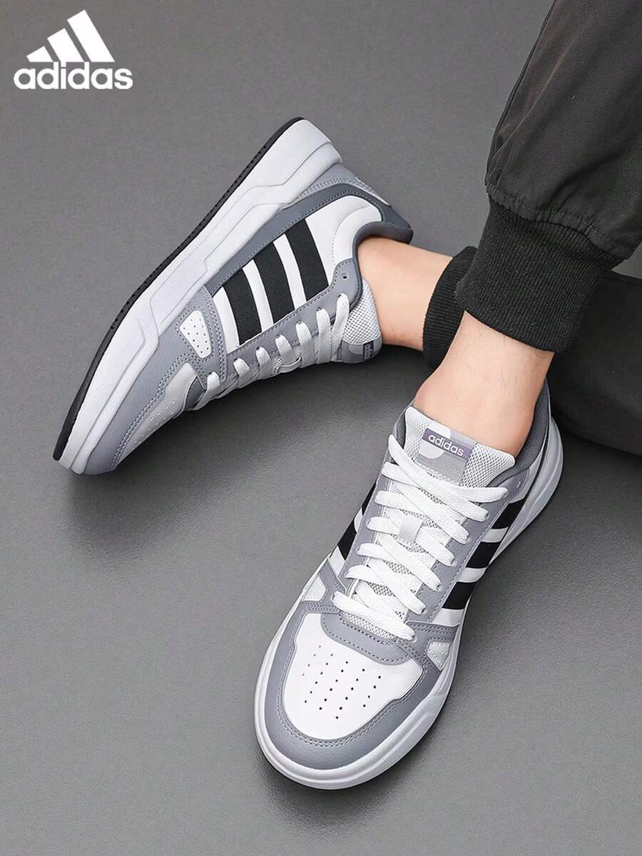 Adidas New Casual Sports Outdoor Hiking Shoes For Men And Women - White Gray - View 1