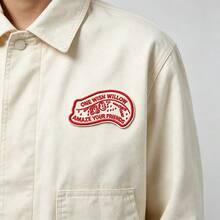 1 miếng vá vải thêu họa tiết ước nguyện phong cách vintage, miếng dán trang trí quần áo ủi nhiệt - A - Xem 7