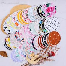 Random Prints Cloth Nursing Pads Reusable Breast Pads Breastfeeding Nipple Pads,More Prints Will Be Set Maybe Not Shown In Pictures - Multicolor - View 3