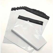 10/20/50pcs White Polyethylene Mailing Bags, Self-Sealing Shipping Envelopes For Clothing, Suitable For Small Businesses And Boutiques, Polyethylene Mailing Bags - Self-adhesive - View 7