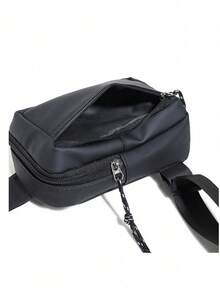 1pc Travel Bag, Checkerboard Design, Lightweight Large Capacity, Fashionable Style, Suitable For Long-Distance Travel, Business Trips, Student Dorms, Weekend Picnics - Black - View 10