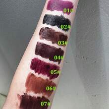 Velvet Matte Lip Mud Long Lasting Rich High Pigment Vivid Color Easy To Apply For Beginners Students, Smooth Daily Stage Lip Makeup Perfect Beauty Gift For Christmas And Birthday - Multicolor - View 9