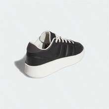 Adidas Spring/Autumn Unisex Fashion Minimalist Low-Top Thick Sole Sports Shoes Comfortable Casual Sneakers JI0382 - Black/White - View 6