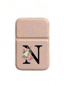 Mini Pink Folding Portable Makeup Mirror, A-Z Letter Pattern, Standing Makeup Mirror, Travel Mirror, Beauty Product, Desktop Makeup Mirror, Rectangular Desktop Portable Makeup Mirror - Multicolor - View 12