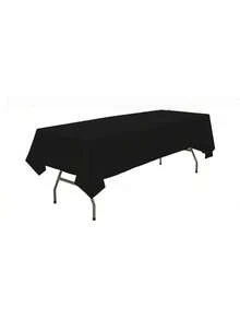 2pcs Plastic Tablecloth Set, Disposable Tablecloth, 54in X 72in, Multiple Colors Available, Suitable For Parties, Birthdays, Weddings, Engagements, Bridal Showers, Banquets, Christmas And Other Occasions - Multicolor - View 12