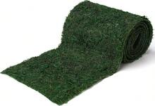 Byher Dried Moss Table Runner For Party Garden Decoration , Dark Green (14cm X 130cm ( 5.5" X 51" )) - ColorA - View 4