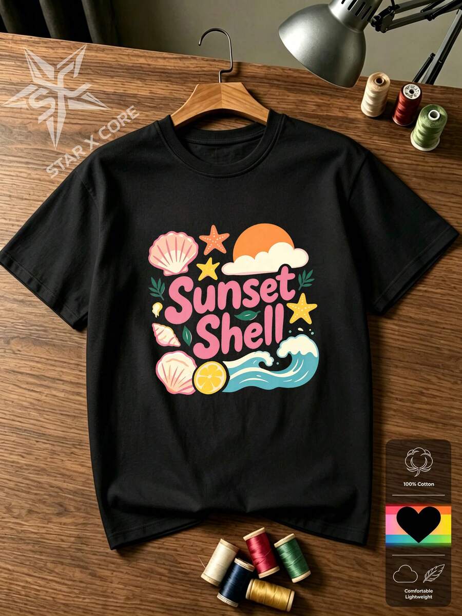 Women T-Shirts - 黑色 - 查看 1