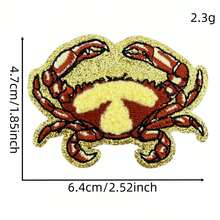 25PCS Summer Beach Iron On Patches, Sew On Embroidered Applique Repair Patch DIY Crafts Projects For Clothing Jacket Jeans Pants Dress Backpack Hat Decorations Gifts - Multicolor - View 10