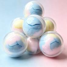 1pc Crispy Ball Squeeze Stress Relief Toy Handmade Ball Crispy Stress Relief Ball Office Workers Anti-Anxiety Random Color (Macaron Color May Vary Slightly, Subject To Actual Product) - Multicolor - View 8
