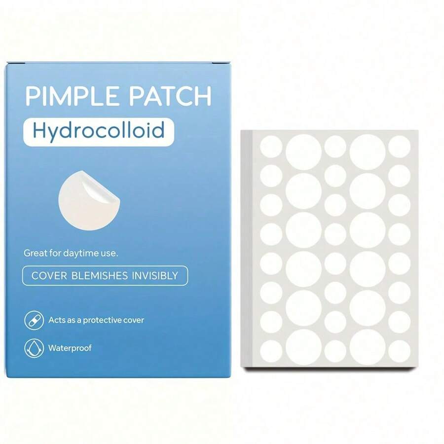 720PCS Acne Patches, Comfortable And Breathable, Multi-Size Transparent Acne Patches, Invisible And Breathable - Round - View 1