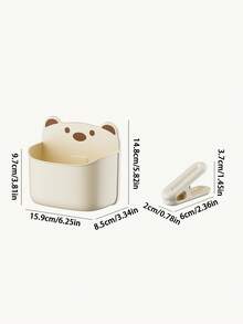 8 Windproof And Traceless Clothes Clips With Storage Basket- Colorful Plastic Clips For Laundry, Socks, Delicate Laundry- Clothes Line And Clothes Rack Organizer, Multifunctional Home Accessory, Durable And Sturdy Design, Compact Cloth - Multicolor - View 2