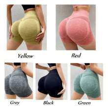 Women's Gym Shorts | High-Waisted For Daily Exercise - Multicolor - View 1
