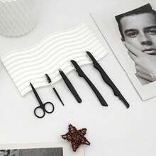 5-In-1 Eyebrow Grooming Kit With, Scissors & Tweezers - Complete Brow Trimmer Set Men And Women - 1 - View 8