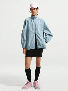 Nike Women's AS W NK WR Denim Jacket IV4962-440 - Blue - View 6