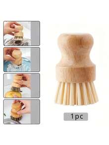 Multifunctional Kitchen Cleaning Brush, Pot And Pan Cleaning Brush, Dish Brush, Durable Kitchen Brush, Pot And Plate Brush, Kitchen Sink And Countertop Cleaning Brush, Cleaning Supplies, Cleaning Tools, Back To School Preparation - Multicolor - View 3