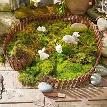 1 buah Pagar Mini, Dekorasi Taman dan Bonsai, Pagar Taman Dongeng, Dekorasi Kayu, Proyek Kerajinan Tangan DIY, Pagar Mini - Berbagai gaya - View 3