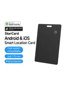 New MFi Certified Smart Tracking Card, NFC Supported, Compatible With "Find My", Suitable For Wallet, Keys, Luggage, Backpack, Etc., Anti-Loss Device & Pet Locator, Unlimited Distance Tracking - Multicolor - View 4