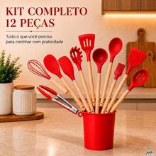 Kitchen Fixture Set - Red - View 2