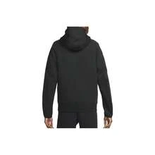 Nike Men's Solid Color Logo Hoodie Jacket - 黑色 - 查看 4