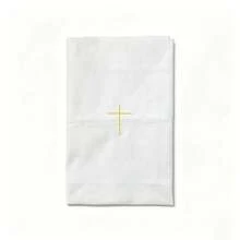 1pc, Priest Hand Towel, Handkerchief Gift For Prayer Season, Thank You Towel Gift, Suitable For Both Men And Women, Faith, Religious Embroidery, Gift For Prayer Season Handkerchief Gift For Prayer Season - White - View 10