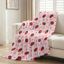 1PC Flannel Cooling Summer Blanket, Throw Blanket,Soft Multi-Use Bed Blanket, Foldable Lightweight Blanket For Beach Camping Travel Home, Versatile Indoor Outdoor Blankets Christmas Halloween - Style Z - View 2