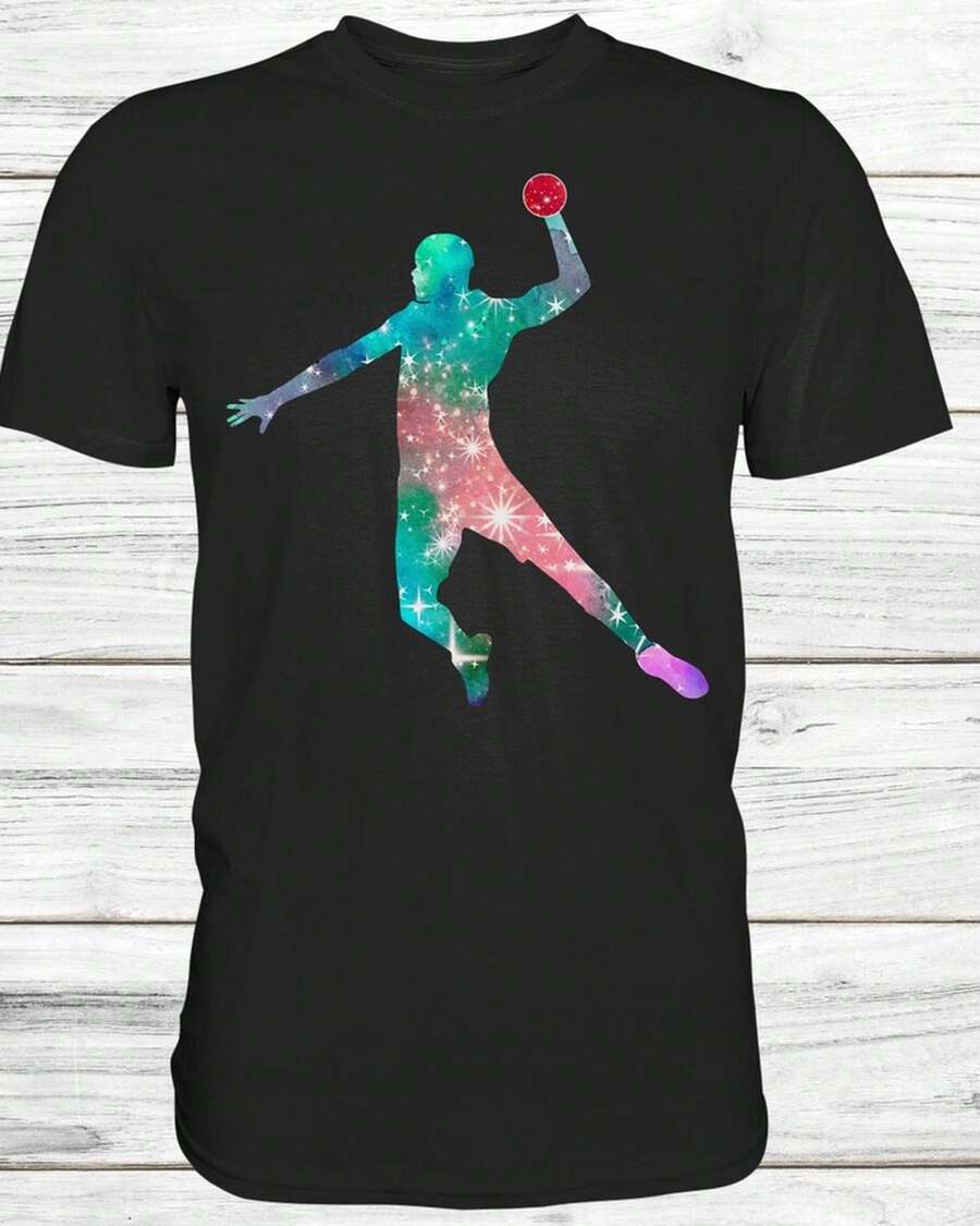 Men T-Shirts - 黑色 - 查看 1