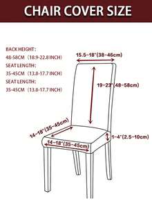 1pc Modern Elastic Dining Chair Cover Solid Color Stretch Slipcover Removable Washable Chair Protector Home Decor Suitable For All Seasons - Multicolor - View 4