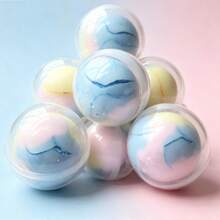 1pc Crispy Ball Squeeze Stress Relief Toy Handmade Ball Crispy Stress Relief Ball Office Workers Anti-Anxiety Random Color (Macaron Color May Vary Slightly, Subject To Actual Product) - Multicolor - View 1