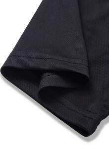 American-Style Men's T-Shirt With English Print, Suitable For Outdoor Activities - 白色 - 查看 9