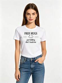 Women T-Shirts - 黑色 - 查看 4