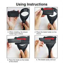 Replacement Blades Compatible With Bakblade 2.0, 3.0 And 2.0 Elite Plus Shavers, Including Wet Shaving Dedicated Replacement Blades - Multiple Styles - View 10