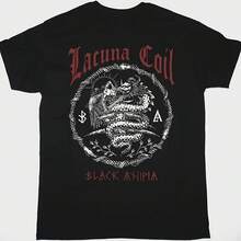 LACUNA COIL Band BLACK ANIMA Cotton All Size T Shirt For Men TT303 - 款式 - 查看 1