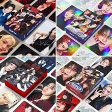 <RUN IT><RUN IT SEUL> World Tour Collection 照片雙面 LOMO 卡 雷射全息卡 星星貼紙與小卡 CROTIS <Blue Lips> <GREENGREEN> Mini Album 高畫質雙面雷射全息小卡收藏禮物 - 彩色 - 查看 6