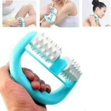 Quick Anti-Fat Massage Roller, Handheld Anti-Fat Massage Roller, For Body Slimming And Firming, Gym - A - View 2