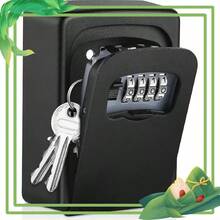 1pc Flip Key Lock Box With Sliding Cover, Durable Metal & Plastic Structure, Customizable Combination Lock, Suitable For Home, Hotel, Emergency, Travel, Decoration, Back To School, Birthday Gift - Multiple Styles - View 5