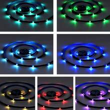 Acosh Neon 臥室 LED 燈條,3.28英尺(1 捲)至 98.42英尺(2 捲)RGB LED 燈條,附 44 鍵紅外線遙控器,5V USB LED 燈條,背膠式,可調色,臥室與派對裝飾 - RGB - 查看 6