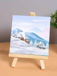 10pcs Mini Small Wooden Chalkboard Display Stands, Suitable For Wedding, Birthday, Baby Shower And Bar Tabletop Decor, Can Be Used As Party Signs, Photo Memo, Seat Cards, Business Cards, Table Number Holders - Mini Easel - View 6