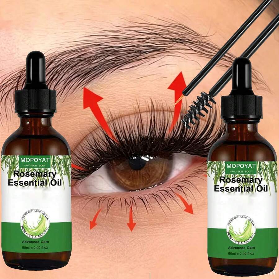 2 Piezas de Suero para Pestañas y Cejas, Suero de cuidado para pestañas de acción rápida,Maquillaje Coreano para Todo Tipo de Tonos Beige Claro, Producto Cosmético para Mujeres,Apto para cejas, pestañas y cabello,productos para el cabello,crecimiento de cabello - Nutritiva - Ver 1