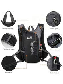 Nylon Running Backpack With Sports Water Bag - Lightweight Bicycle Bag, Suitable For Commuting, Gym, And City Sports - Multicolor - View 5