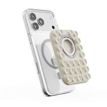 1pc Magsafe 2-In-1 Silicone Magnetic Phone Stand, Hands-Free Bracket For Live Streaming - Multicolor - View 15