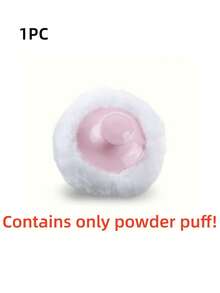 1pc 80g Powder Puff Compact (Powder Not Included), Suitable For Storing Loose Powder, Talcum …Powder, Etc. Puff And Compact Suitable For Bathing And Travel Use, Ideal As Christmas Gift, Holiday Gift, Halloween Gift, Listed In Holiday Gift Guide, - Multicolor - View 11
