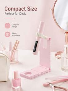 Handheld Mini Portable Rechargeable Nail Light With Display Screen, One-Line Light Therapy Lamp, Fast Drying, Non-Blackening, Rechargeable Mini Handheld Nail Light Therapy Machine, One-Line Light Fast Drying Set, Convenient Rechargeable Mini Handheld Nail Light - Multicolor - View 8