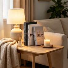 1/2/3pcs Modern Decorative Books, Foldable Faux Books, Coffee Table Faux Books, Bookshelf Display Books, Home Office Decor - Decor Book - View 5