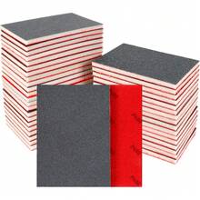 24 Piece Wet Dry Sanding Sponge Set, For Wood, Metal, Paint, Filler And Car Body Repair.10 Cm X 7 Cm X 0.5 Cm - 24pcs - View 8