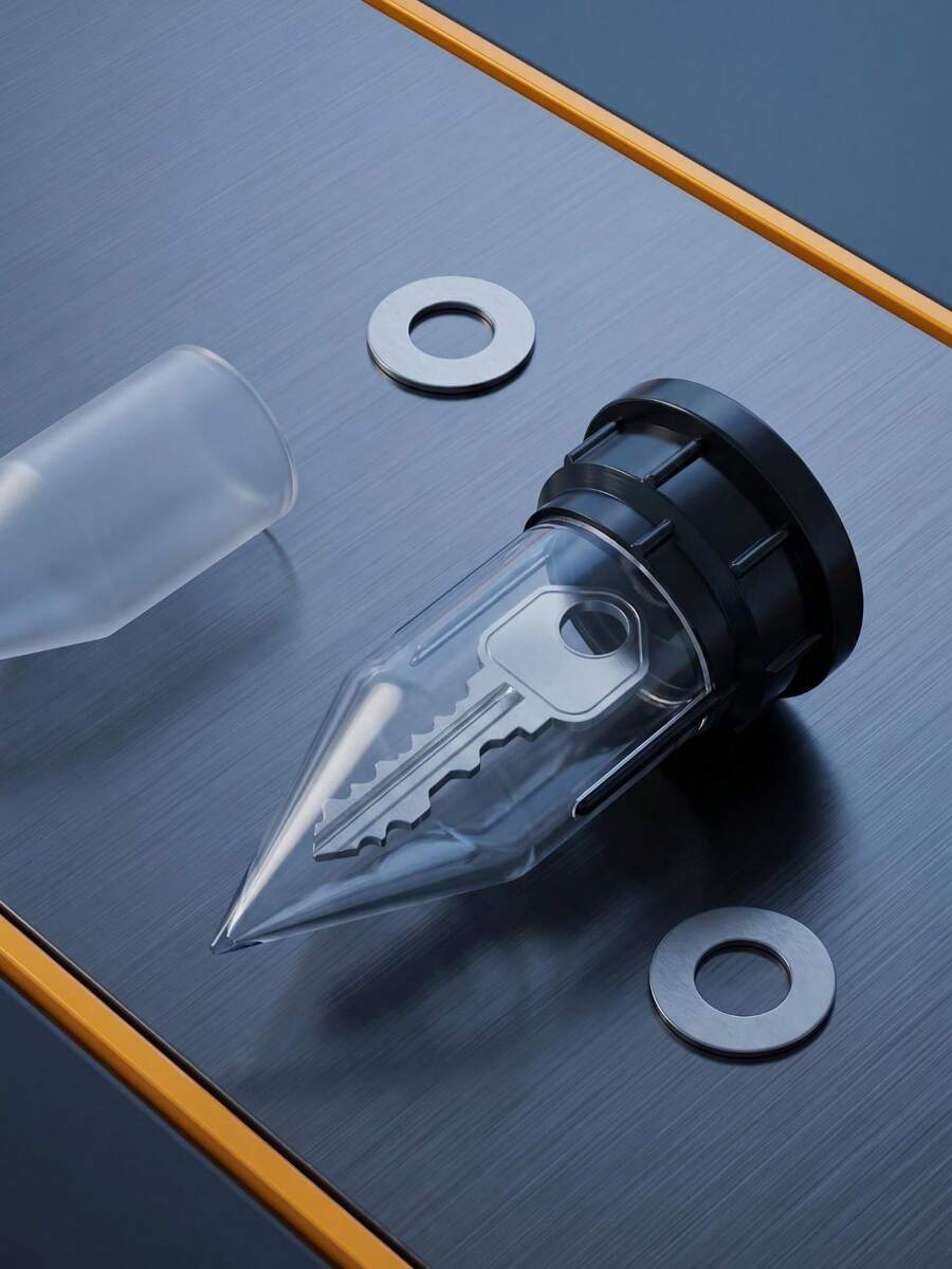 Realistic Sprinkler Key Hiding Box, Outdoor Waterproof & Corrosion-Resistant, Underground Easy-Insert Spare Key Storage Box, Suitable For Garden, Yard, Lawn, Patio, Home Security, Weather-Resistant Key Hiding Box