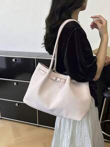 Women's Shoulder Crossbody Bag - Elegant Fashion Luxury Style, Exquisite Design, Multi-Compartment Functional, Versatile For Commute And Casual, Best Gift Choice For Women, Effortlessly Elevate Daily Outfit Style - Pink - View 2